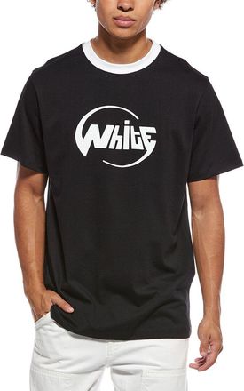 Off-white Slim Fit Globe Logo T-Shirt