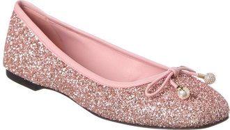 Jimmy Choo London Elme Glitter Flat