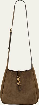 Saint Laurent Le 5 &Agrave; 7 Small Suede Crossbody Bag