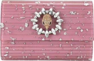 Kurt Geiger Party Eagle C Clutch - Dames - Clutches - Roze - ONE Size - Tassen