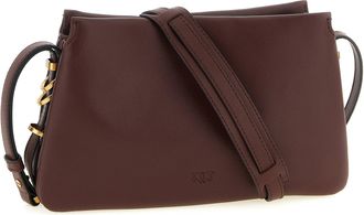 Pinko Triplet Crossbody Bag - Burgundy