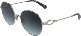 Longchamp LO188S 042 Womens Sunglasses Silver Size 57
