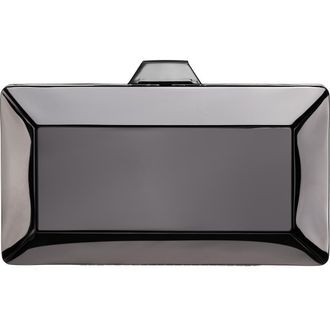 Nina Glint Frame Clutch in Gunmetal at Nordstrom Rack