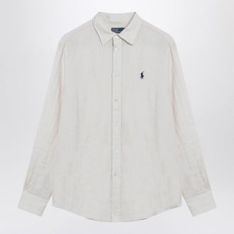 Polo Ralph Lauren Cream Coloured Linen Shirt