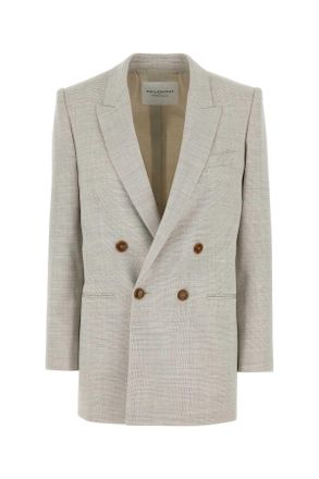 ジャケット PHILOSOPHY DI LORENZO SERAFINI Ivory Polyester Blend Blazer Philosophy di Lorenzo Serafini Blazer PHILOSOPHY DI LORENZO