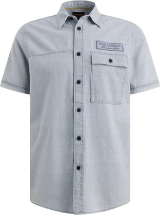 PME Legend Heren, Overhemden, Blauw, Maat: XL Katoen