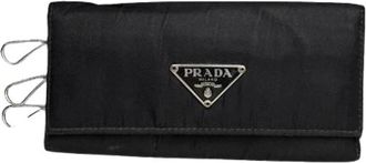 Prada Pre-owned Sleutelhanger - unisex - Vintage Accessoires - Zwart - ONE Size - Polyester - Vintage