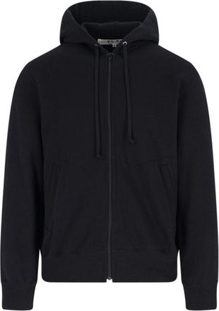 Comme Des Gar&ccedil;ons Logo Zip Hoodie - Black