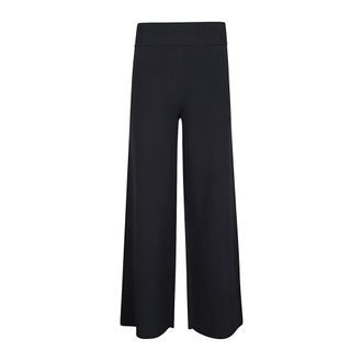 P.A.R.O.S.H. Roma Trousers - female - P.A.R.O.S.H. - Wide Trousers - Blue - S - Trousers