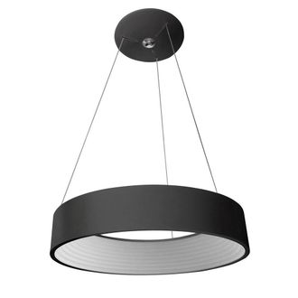 Netlighting Modern LED Hanging Pendant Black Warm White 3000K 1760lm