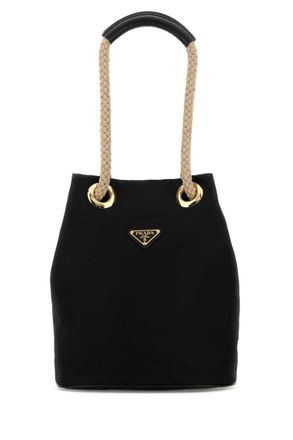 Prada Black Re-Nylon Mariner Bucket Bag