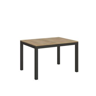 Itamoby Mesa extensible 90x120/224 cm roble natural estructura antracita