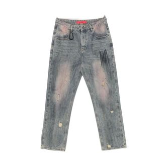 Acupuncture Wide Jeans, male, Blue, Size: W28 Acupuncture Wide Jeans