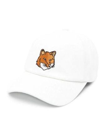 Maison Kitsun&eacute; Maison Kitsune | Large Fox Head Cap