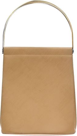 Cartier Cartier Trinity Hand Bag Leather Beige Leather Handbag (Pre-Owned)