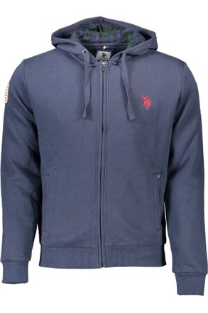 U.S.Polo Association Blauwe Katoenen Heren Sweatshirt