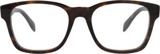 McQ by Alexander McQueen Optical Glasses in Havana Havana Transparent at Nordstrom Rack