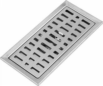 OEM Desag&uuml;e De Suelo Con Tapa Extra&iacute;ble, Fregadero Rectangular De 200 X 100 Mm, Desag&uuml;e De Ducha De Acero Inoxidable, Desag&uuml;e De Rejilla Para Ba&ntilde;o, Aseo, 