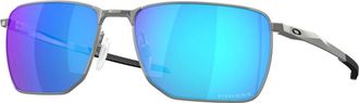 Oakley Sportieve zonnebril met gepolariseerde lenzen - Heren - Zonnebrillen - Grijs - 58 MM - Accessoires