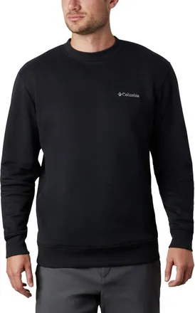 Columbia Hart Mountain II Sweatshirt Mens Black Cotton Crew Neck JAX1779