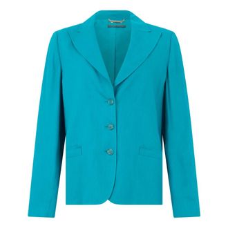 Alberta Ferretti Elegant Jacket - female - Alberta Ferretti - Blazers - Blue - L - Jackets