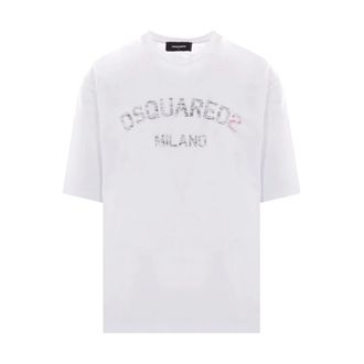Dsquared2 Uomo, Top, Bianco, L, new