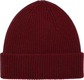 Le Bonnet Beanie - Dames - Hoeden - Rood - ONE Size - Wol - Accessoires