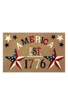 R16 Home America 1776 Indoor/Outdoor Doormat in Taupe Multi at Nordstrom Rack, Size 24X36