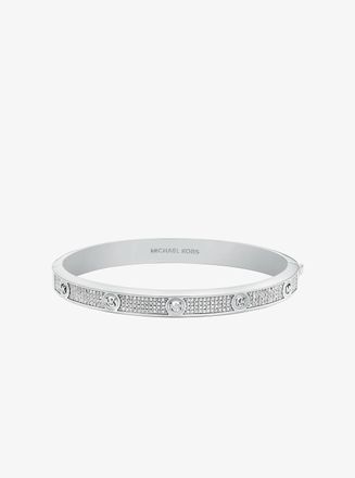 Michael Kors Pav&eacute; Logo Stud Bangle