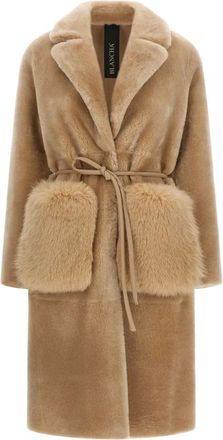 BLANCHA Dames, Mantels, Beige, Maat: XS