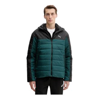 Puma Essentials Padded Jacket - Heren - Ski Jassen - Groen - S - Leer - Fitness