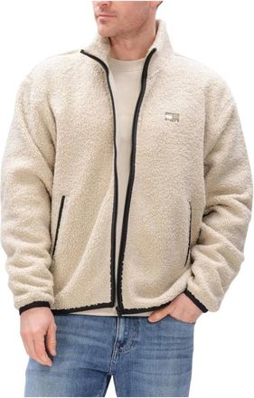 Tommy Jeans Heren, Sport, Beige, Maat: 2XL Poliester