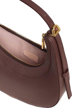 Coccinelle Womens Hobo Bag Berry Bovine Leather - Handbags