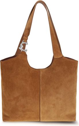 Coccinelle Womens Shoulder Bag C-Easy Cognac Calf Leather