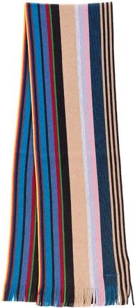 Paul Smith Winter Scarves, male, Multicolor, Size: ONE SIZE Twisted Stripe Scarf