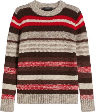 Max Mara Dames, Truien, Veelkleurig, Maat: XS Wol