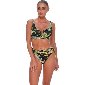 Sunsets Vienna V-Wire Bikini Swimsuit Top - D Cup in Night Bloom at Nordstrom, Size 38
