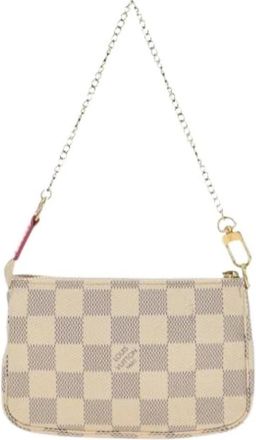 Louis Vuitton Pre-owned Mini Bag - Dames - Vintage Mini Tas - Beige - ONE Size - Vintage