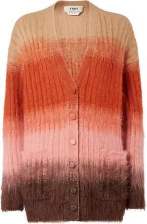 Fendi Mohair Blend Cardigan-Donna