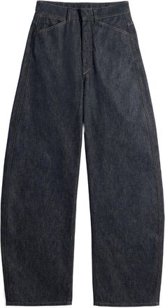Christophe Lemaire High Waisted Curved Pants