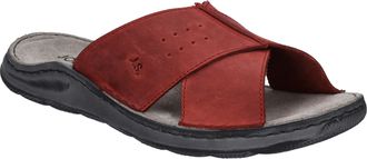 Josef Seibel Heren Sandaal Maverick 04 in rood