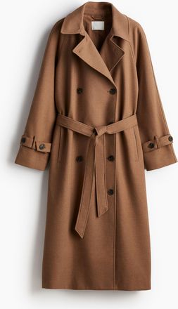 H&M Trenchcoat aus Twill - Beige
