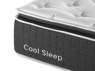 Arthur Sleep Cool Comfort Gel Foam Pocket Spring Hybrid Mattress in White | Size: Single