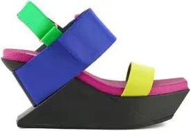 United Nude Delta Wedge Sandal in Neon Flair at Nordstrom, Size 39