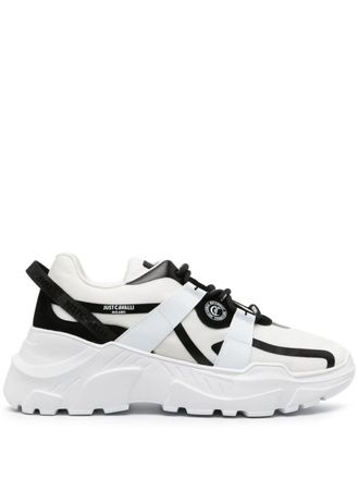 Just Cavalli mesh chunky sneakers - White