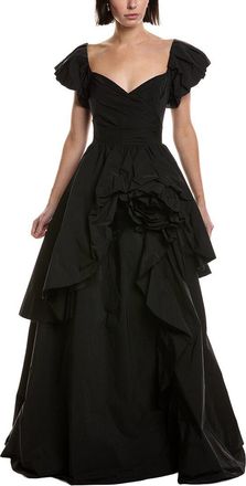 Marchesa Taffeta Gown