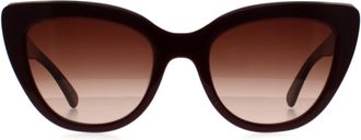 Longchamp LO686S 604 bordeaux bruine zonnebril met kleurverloop