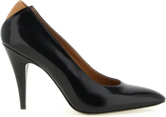 Jil Sander Black Calfskin High Heel Womens Pumps