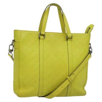 Louis Vuitton Pre-owned Tote Bags, female, Green, Size: ONE SIZE Pre-owned Tote Bag