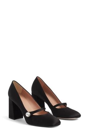 L.k. Bennett Cilla Mary Jane Pump in Black at Nordstrom, Size 11Us